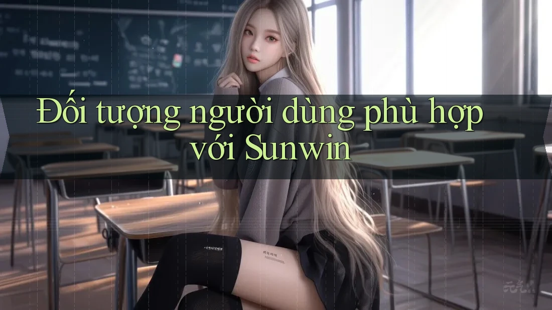 Đối tượng người dùng phù hợp với Sunwin Đối tượng người dùng phù hợp với Sunwin