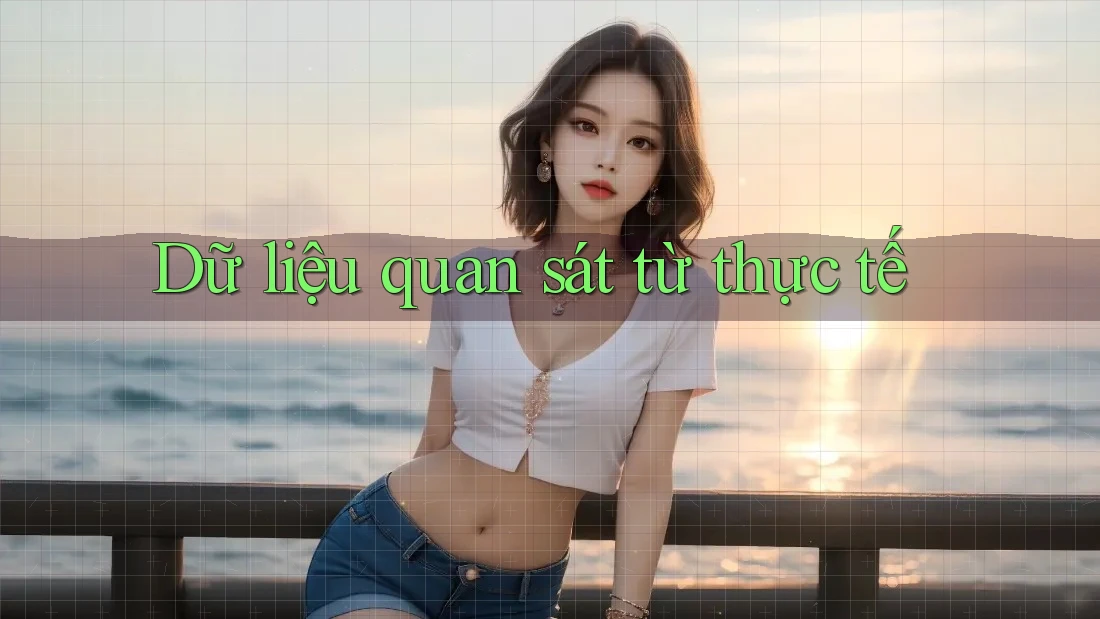 Dữ liệu quan sát từ thực tế Dữ liệu quan sát từ thực tế