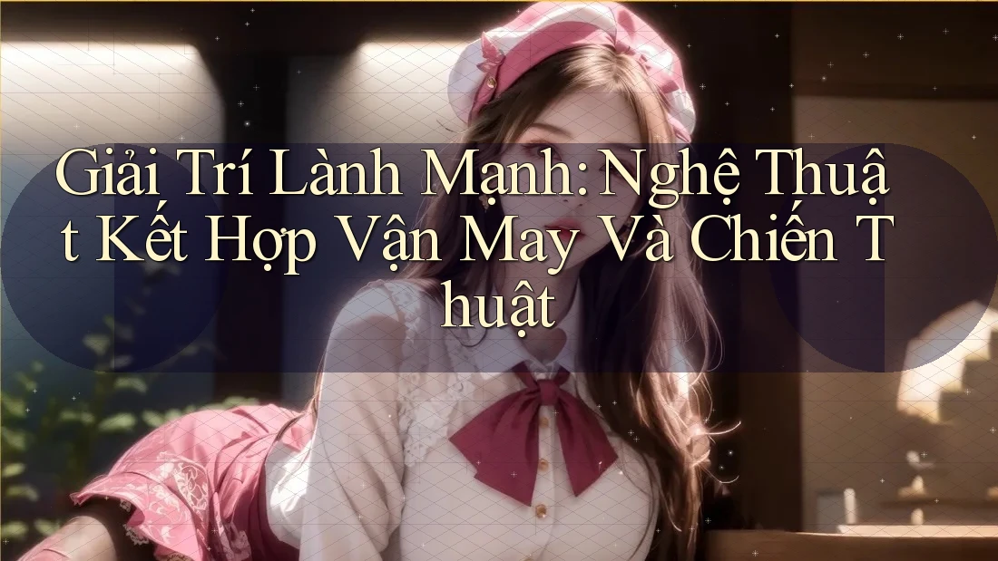 Giải Trí Lành Mạnh: Nghệ Thuật Kết Hợp Vận May Và Chiến Thuật