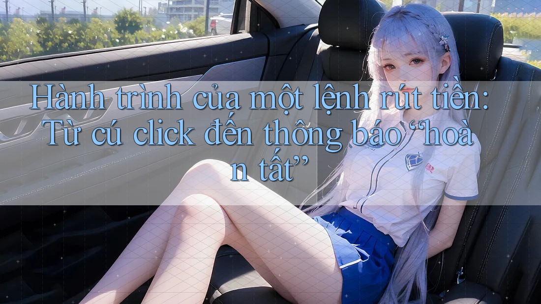 Hành trình của một lệnh rút tiền: Từ cú click đến thông báo “hoàn tất” Hành trình của một lệnh rút tiền: Từ cú click đến thông báo “hoàn tất”
