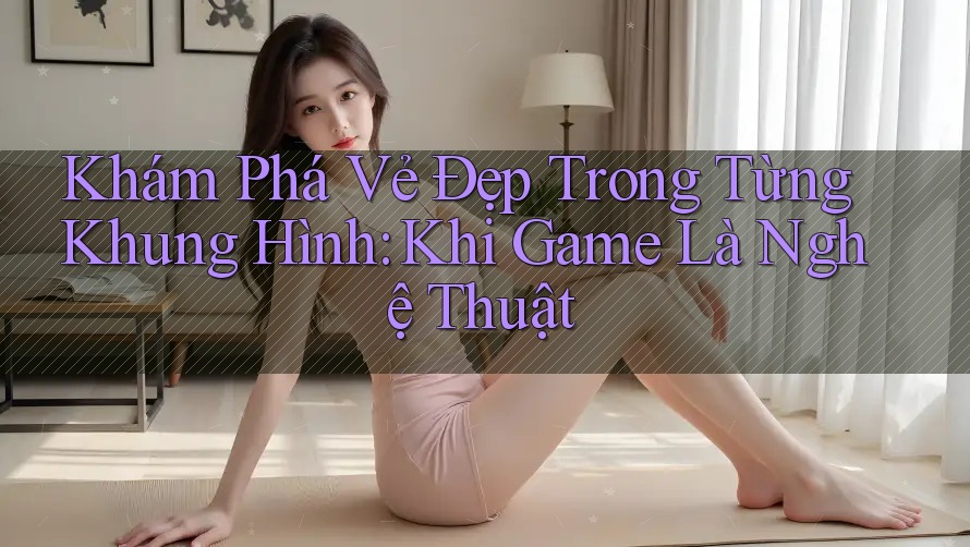 Khám Phá Vẻ Đẹp Trong Từng Khung Hình: Khi Game Là Nghệ Thuật Khám Phá Vẻ Đẹp Trong Từng Khung Hình: Khi Game Là Nghệ Thuật