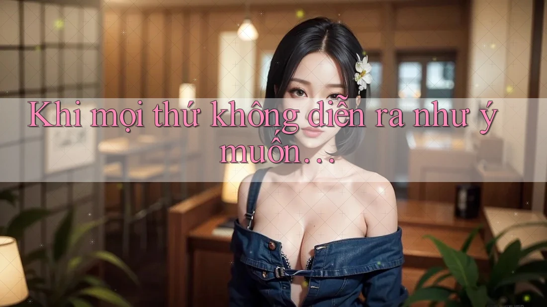 Khi mọi thứ không diễn ra như ý muốn… Khi mọi thứ không diễn ra như ý muốn…