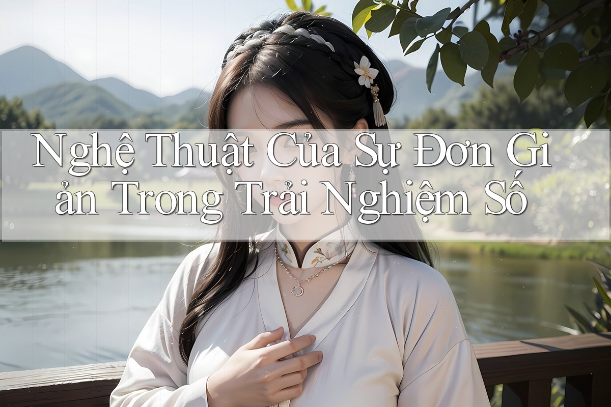 Nghệ Thuật Của Sự Đơn Giản Trong Trải Nghiệm Số