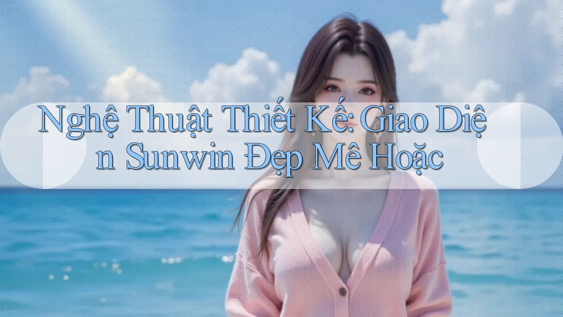 Nghệ Thuật Thiết Kế: Giao Diện Sunwin Đẹp Mê Hoặc Nghệ Thuật Thiết Kế: Giao Diện Sunwin Đẹp Mê Hoặc