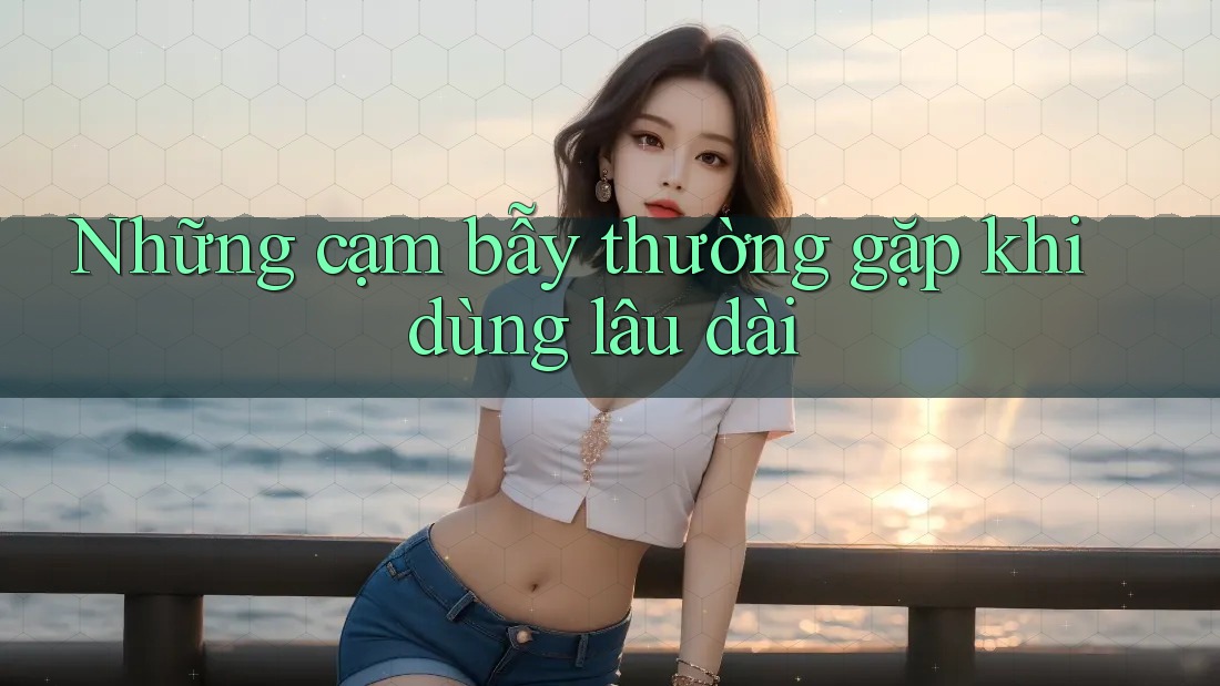 Những cạm bẫy thường gặp khi dùng lâu dài Những cạm bẫy thường gặp khi dùng lâu dài