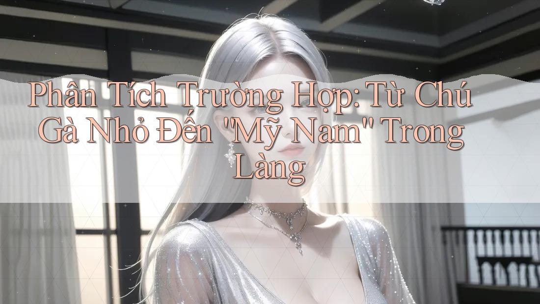 Phân Tích Trường Hợp: Từ Chú Gà Nhỏ Đến “Mỹ Nam” Trong Làng