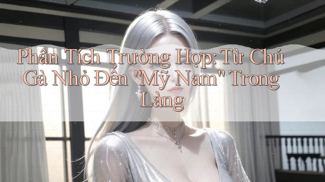 Phân Tích Trường Hợp: Từ Chú Gà Nhỏ Đến “Mỹ Nam” Trong Làng