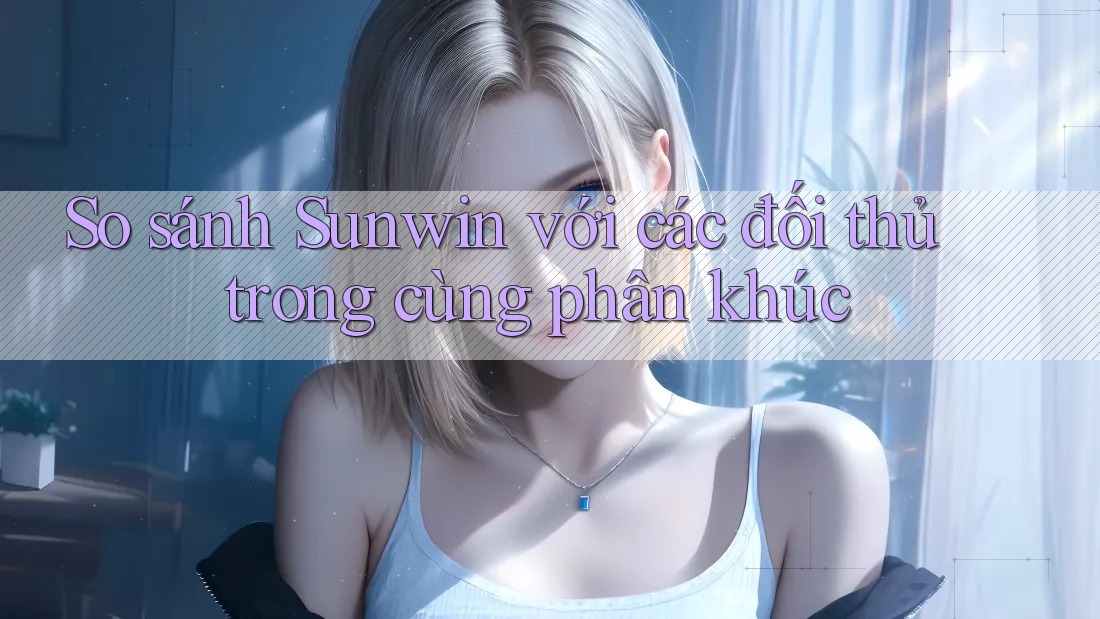 So sánh Sunwin với các đối thủ trong cùng phân khúc So sánh Sunwin với các đối thủ trong cùng phân khúc