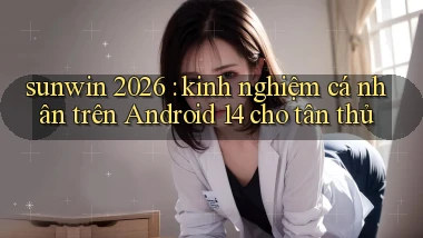 sunwin 2026 kinh nghiệm cá nhân trên Android 14 cho tân thủ