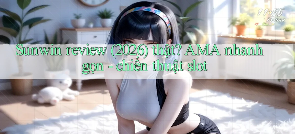 Sunwin review (2026) thật AMA nhanh gọn   chiến thuật slot