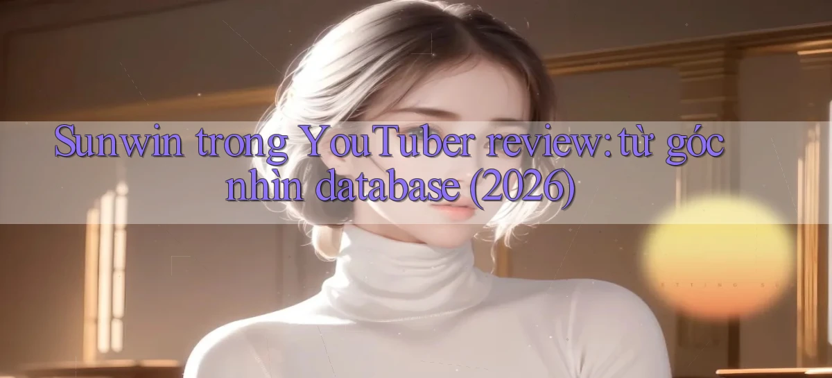 sunwin trong YouTuber review từ góc nhìn database (2026)