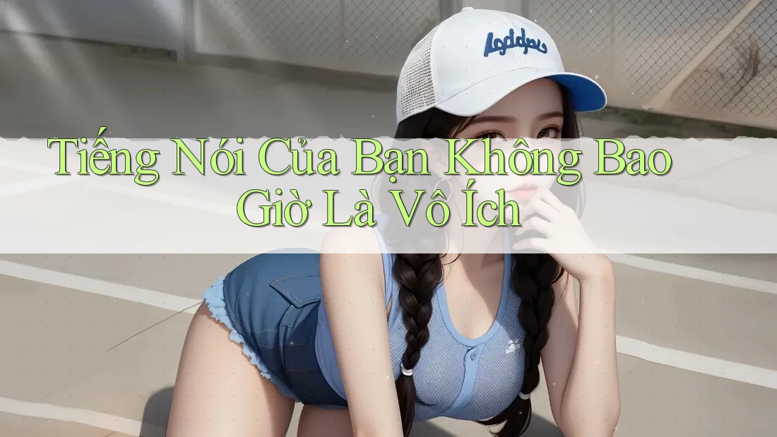 Tiếng Nói Của Bạn Không Bao Giờ Là Vô Ích