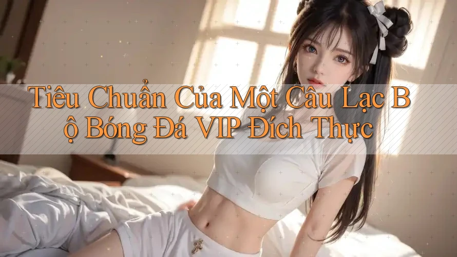 Tiêu Chuẩn Của Một Câu Lạc Bộ Bóng Đá VIP Đích Thực